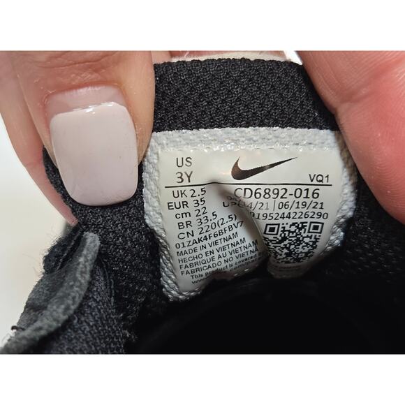 Nike Shoes Youth 3Y Air Max Excee 90 Black / Red Sneakers CD6892-016 - Picture 7 of 7